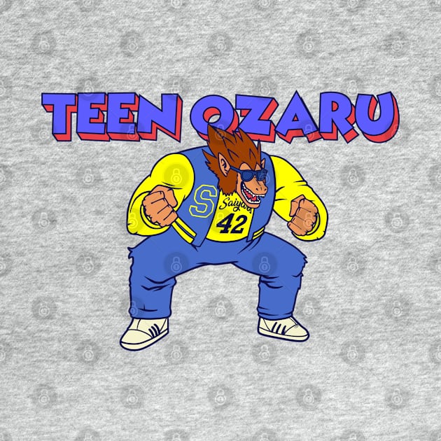 Teen Ozaru by nazumouse